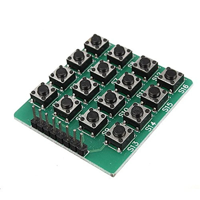 4 х клавишная матричная клавиатура модуль клавиатуры с 16 кнопками для Arduino|button module