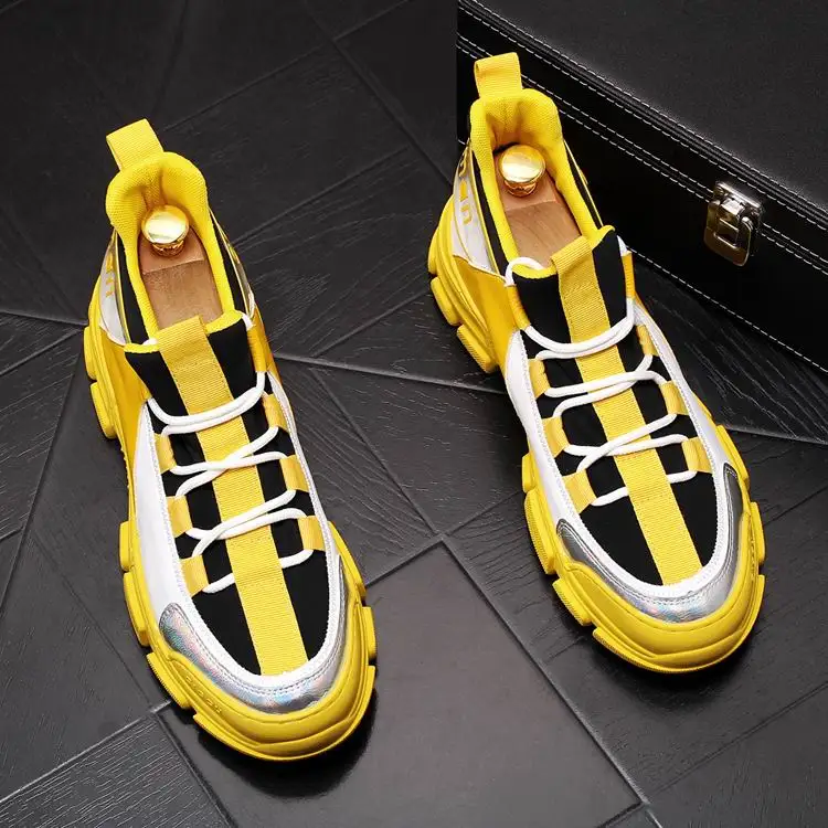 ERRFC Tide Of Men Yellow Casual Shoes Fashion Mesh Breathable Man Blue Trending Leisure Shoes For Man Platform Hombre Zapatos 43
ERRFC Tide Of Men Yellow Casual Shoes Fashion Mesh Breathable Man Blue Trending Leisure Shoes For Man Platform Hombre Zapatos 43