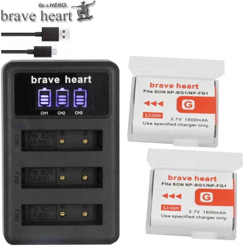 NP-BG1 NP BG1 FG1 NP-FG1 Battery akku+ 3lots Charger for SONY Cyber-shot DSC-H3 DSC-H7 DSC-H9 DSC-H10 DSC-H20 DSC-H50 DSC-H55
NP-BG1 NP BG1 FG1 NP-FG1 Battery akku+ 3lots Charger for SONY Cyber-shot DSC-H3 DSC-H7 DSC-H9 DSC-H10 DSC-H20 DSC-H50 DSC-H55