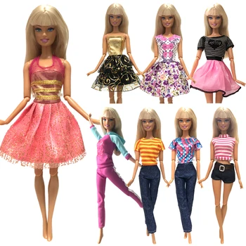 NK 2019 Newest One Pcs Doll Clothes Dress Fashion Skirt Party Gown For Barbie Doll Accessories Baby Toys Girl Best Gift A03 JJ
NK 2019 Newest One Pcs Doll Clothes Dress Fashion Skirt Party Gown For Barbie Doll Accessories Baby Toys Girl Best Gift A03 JJ