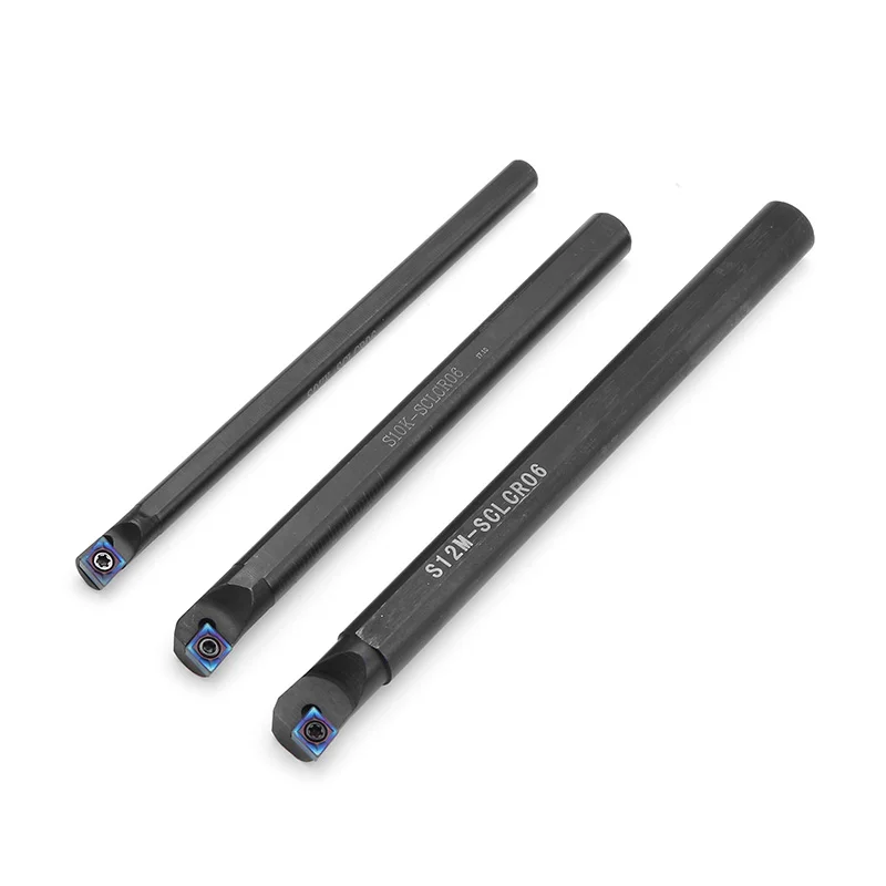 3pcs SCLCR Lathe Boring Bar Turning Tool Holder Set + 10pcs Blue-nano CCMT0602 Inserts + 3pcs Wrenches
3pcs SCLCR Lathe Boring Bar Turning Tool Holder Set + 10pcs Blue-nano CCMT0602 Inserts + 3pcs Wrenches