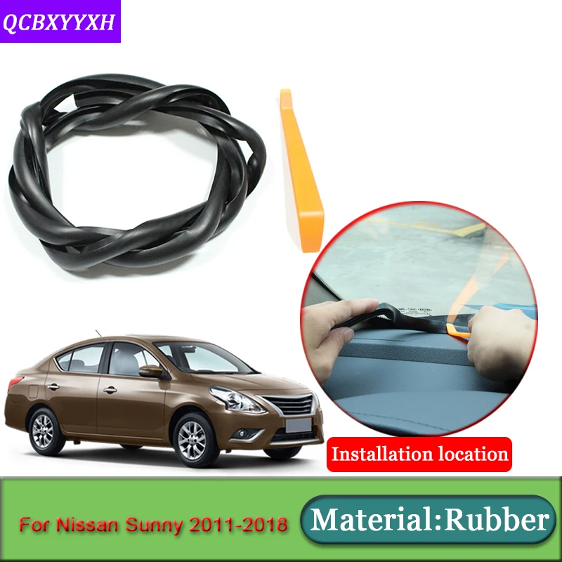 Car-styling For Nissan Sunny 2011-2018 Anti-Noise Soundproof Dustproof Car Dashboard Windshield Sealing Strips Auto Accessories
Car-styling For Nissan Sunny 2011-2018 Anti-Noise Soundproof Dustproof Car Dashboard Windshield Sealing Strips Auto Accessories