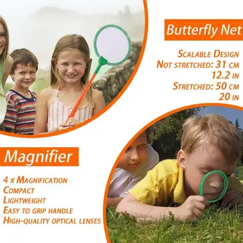 Outdoor Kit Toys for Kids - Set of 12 Adventure Kid Camping Exploration Toys, Outdoor Explorer Kit for Kids, Camping Toys
Outdoor Kit Toys for Kids - Set of 12 Adventure Kid Camping Exploration Toys, Outdoor Explorer Kit for Kids, Camping Toys