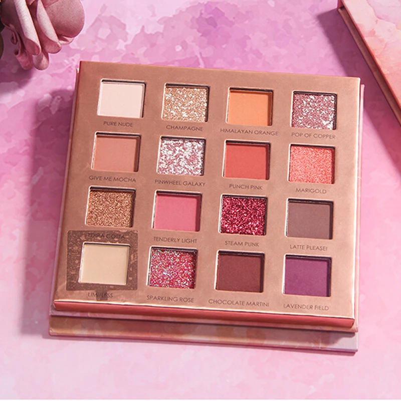 16 Colors Matte Eyeshadow Palette Professional Waterproof Shimmer Glitter Eye Shadow Natural Eyes Makeup Palette Cosmetic
16 Colors Matte Eyeshadow Palette Professional Waterproof Shimmer Glitter Eye Shadow Natural Eyes Makeup Palette Cosmetic