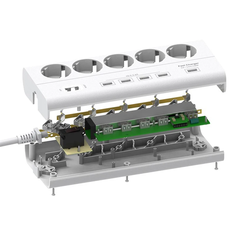 European extension socket