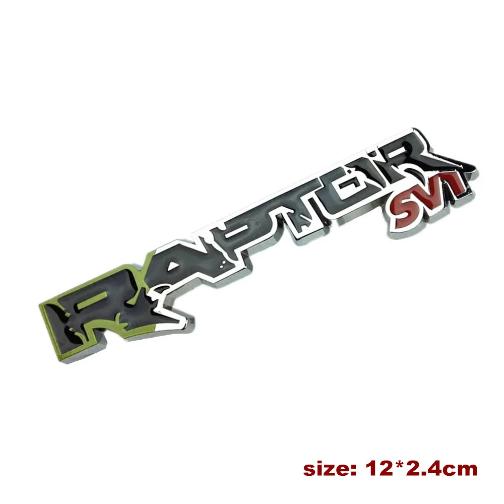New 3D Metal Alloy RAPTOR SVT Logo Emblem Badge Car Sticker for Ford Focus Kuga F150 Fiesta SUV Mustang Ranger Galaxy
New 3D Metal Alloy RAPTOR SVT Logo Emblem Badge Car Sticker for Ford Focus Kuga F150 Fiesta SUV Mustang Ranger Galaxy