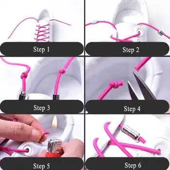 Fashion Practical 2Pcs Unisex Lazy Elastic No Tie Round Sneaker Shoe Replacement Lace Strings
Fashion Practical 2Pcs Unisex Lazy Elastic No Tie Round Sneaker Shoe Replacement Lace Strings