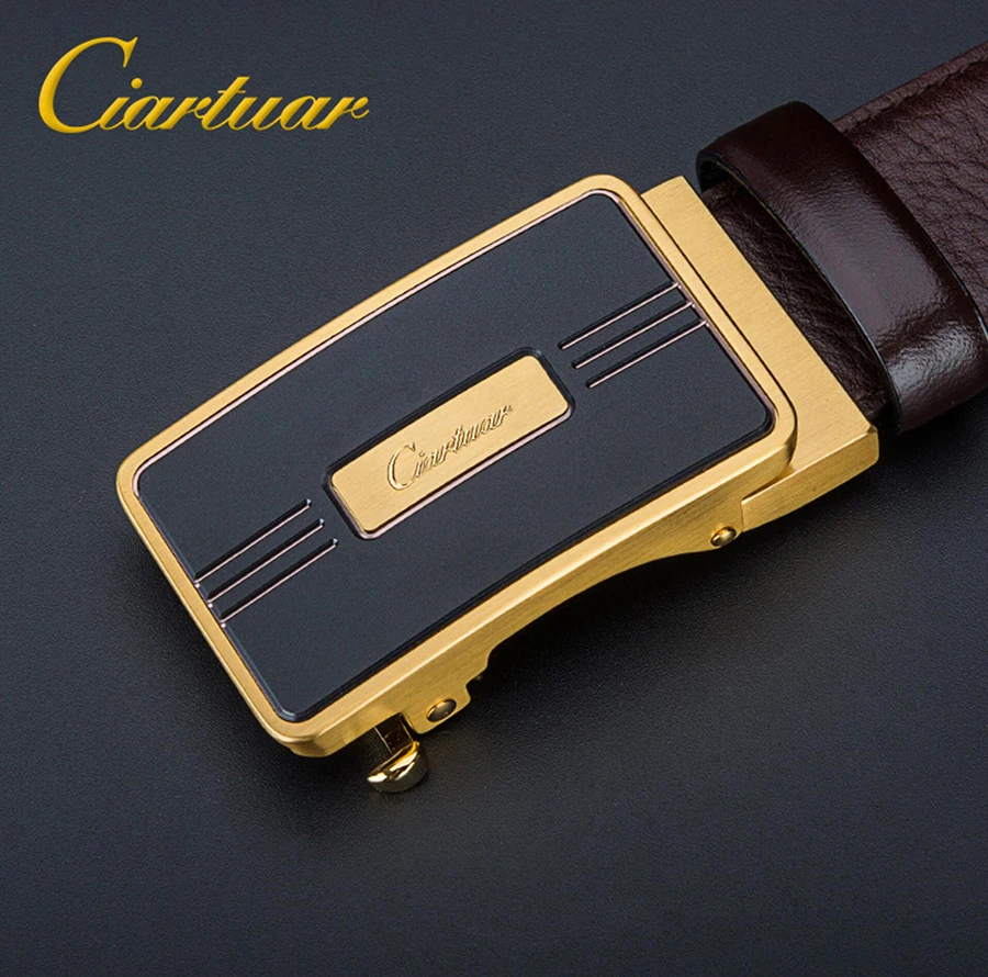 2019 new design high quality genuine leather strap luxury brand ciartuar automatic sliver black buckle men belt free shipping
2019 new design high quality genuine leather strap luxury brand ciartuar automatic sliver black buckle men belt free shipping