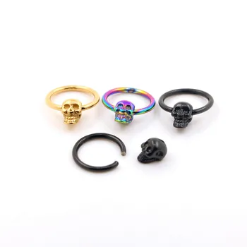 free shipping Hot Fashion Charm BCR piercing 20pcs 14G surgical Stainless Steel skull skeleton captive ring
free shipping Hot Fashion Charm BCR piercing 20pcs 14G surgical Stainless Steel skull skeleton captive ring