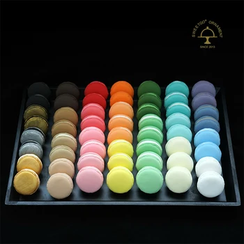 SWEETGO Artificial Macrons fake macaron made from clay 4.5cm multi-color cake decorating for showcase photography props
SWEETGO Artificial Macrons fake macaron made from clay 4.5cm multi-color cake decorating for showcase photography props