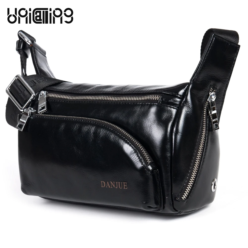UniCalling fashion trunk shape multiple solid zipper pockets design men casual real leather shoulder bag trendy leather man bag
UniCalling fashion trunk shape multiple solid zipper pockets design men casual real leather shoulder bag trendy leather man bag