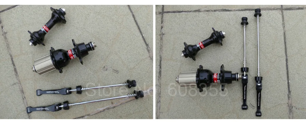 Черный велосипедный концентратор Novatec hub для shimano 8s 9s 10s 11s 20 /24 Отверстия | Спорт и