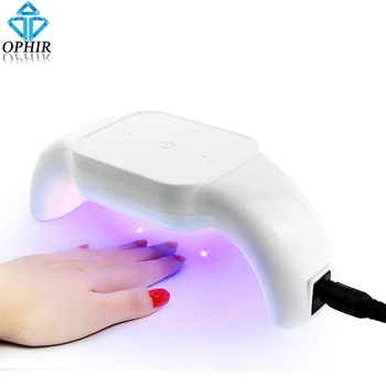 OPHIR 12W LED Nail Dryer Light Lamp Gel Nail Polish Nail Dryer UV Lamp 10S 30S 60S 90S Timing for Nail Art Tool_KD004W
OPHIR 12W LED Nail Dryer Light Lamp Gel Nail Polish Nail Dryer UV Lamp 10S 30S 60S 90S Timing for Nail Art Tool_KD004W