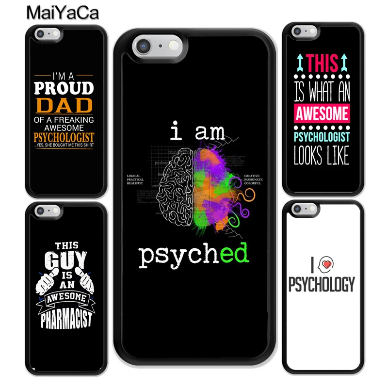 MaiYaCa Awesome Psychologist Profession Psychology Soft Rubber Phone Cases For iPhone 6 6S 7 Plus 8 X XR XS MAX 5S SE Cover Skin
MaiYaCa Awesome Psychologist Profession Psychology Soft Rubber Phone Cases For iPhone 6 6S 7 Plus 8 X XR XS MAX 5S SE Cover Skin
