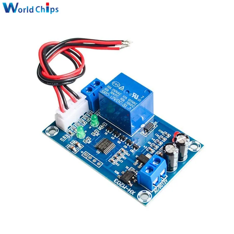 XH-M203 Full Automatic Water Level Controller Pump Switch Module AC/DC 12V Relay Sensors Module Water Level Switch
XH-M203 Full Automatic Water Level Controller Pump Switch Module AC/DC 12V Relay Sensors Module Water Level Switch
