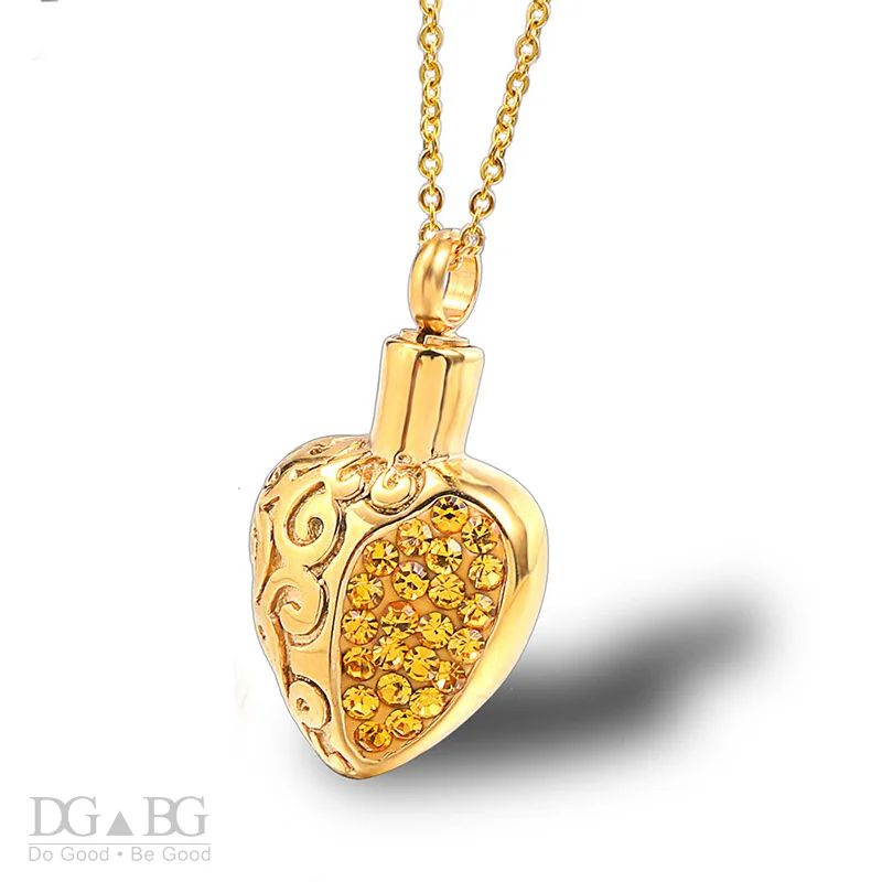 Cremation Urns For Human Ashes Pet Animals Urn Heart-shaped Necklace Mini Pendant Necklace Keepsake Funeral Memorial Urne Funera
Cremation Urns For Human Ashes Pet Animals Urn Heart-shaped Necklace Mini Pendant Necklace Keepsake Funeral Memorial Urne Funera