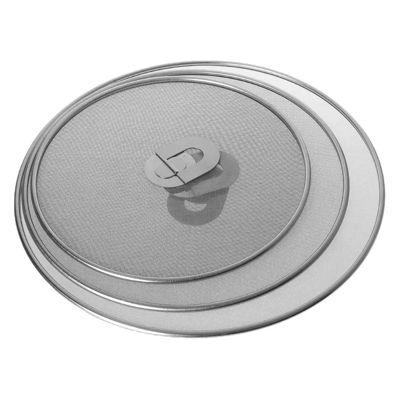 Stainless Steel Splatter Screen Anti Grease Frying Pan Cover Lid Oil Proofing Splash Guard Kitchen
Stainless Steel Splatter Screen Anti Grease Frying Pan Cover Lid Oil Proofing Splash Guard Kitchen