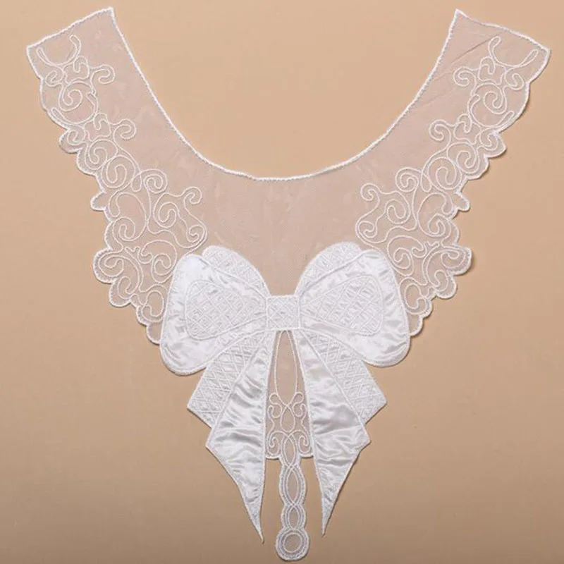 1Pc Latest Sewing On Organza Lace Collar DIY Lace Fabric Fake Neckline Sew Craft Lace Applique For Garment Accessories AIWUJIA
1Pc Latest Sewing On Organza Lace Collar DIY Lace Fabric Fake Neckline Sew Craft Lace Applique For Garment Accessories AIWUJIA