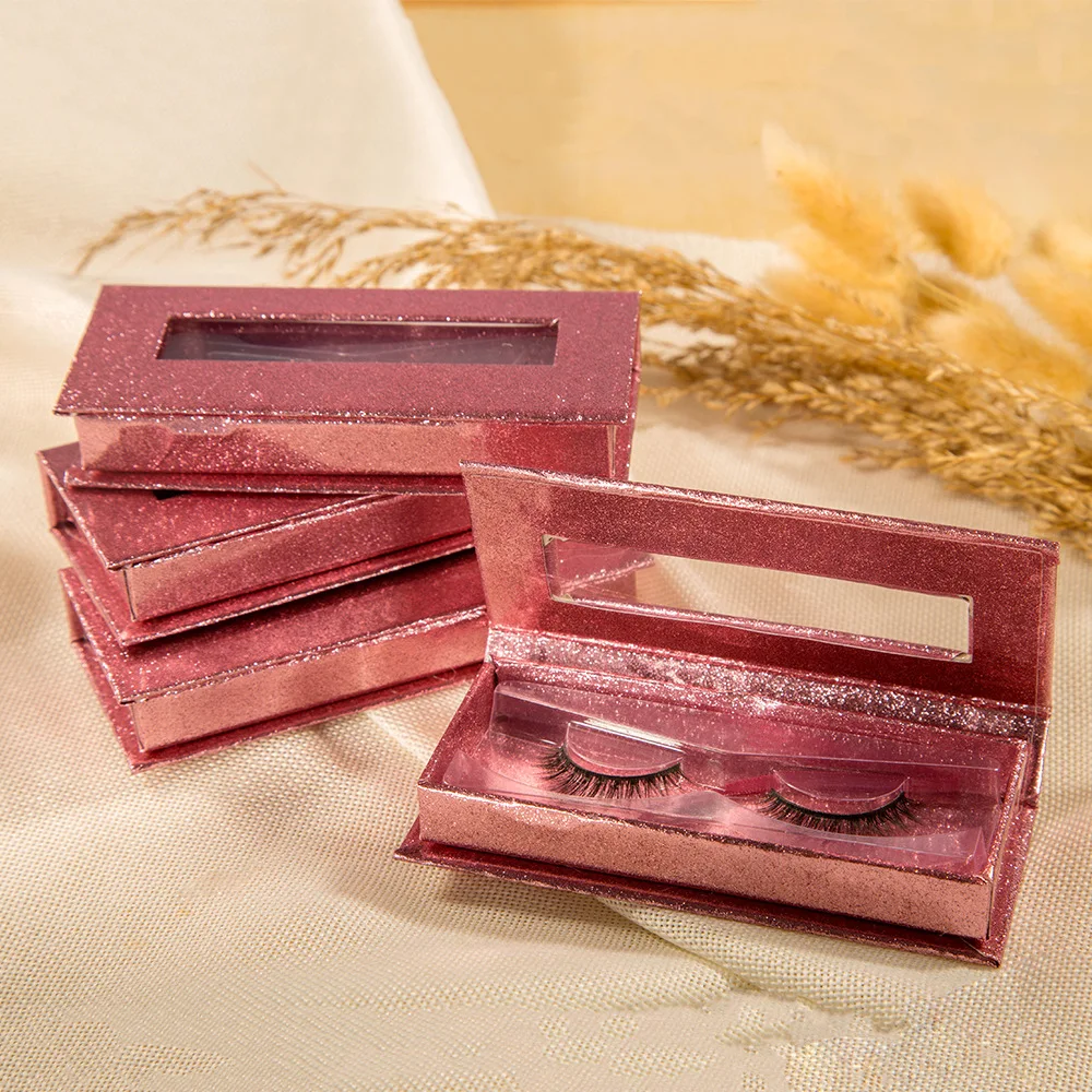 Rose Pink Glitter False Eyelashes Packaging Box 3D Mink Lashes Empty Package Box Cardboard Magnetic Eyelash packaging box 50pcs
Rose Pink Glitter False Eyelashes Packaging Box 3D Mink Lashes Empty Package Box Cardboard Magnetic Eyelash packaging box 50pcs