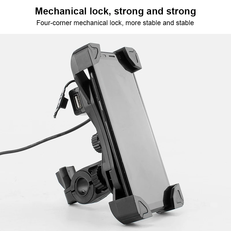 Motorcycle Phone Stand Holder with USB Charger for Electric Car Motorbike Bike Holder Hi dropship
Motorcycle Phone Stand Holder with USB Charger for Electric Car Motorbike Bike Holder Hi dropship