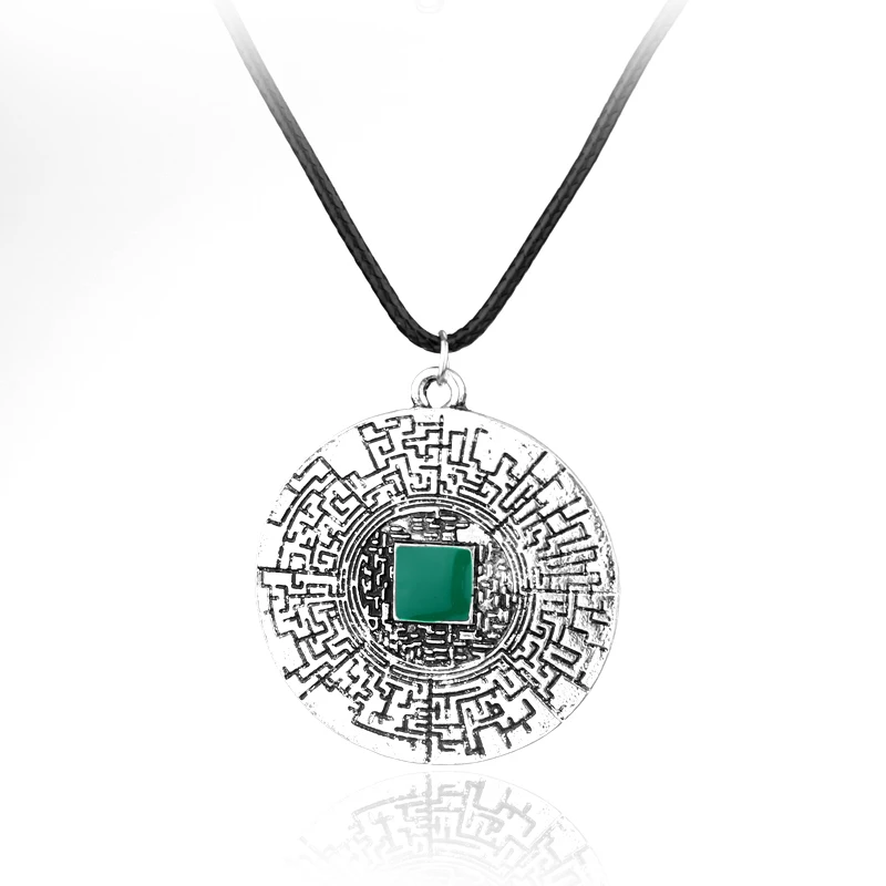 The Maze Runner labyrinth Necklace Leather Rope Choker Pendants Necklaces Movie Jewelry
The Maze Runner labyrinth Necklace Leather Rope Choker Pendants Necklaces Movie Jewelry
