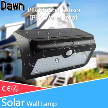 

LED Solar Light 10W 2835 SMD 3.7V Waterproof IP65 Solar lamps PIR Motion Sensor Pathway Solar Power Outdoor Lighting Wall Lamp