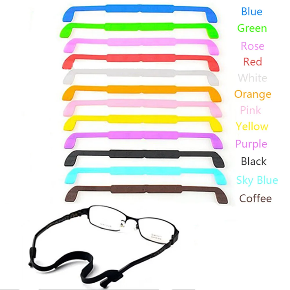 1PC Glass Slip Sleeve Practical Silicone Eyeglasses Strap Glass Slip Sleeve Reading Sunglasses Sport Cord Eyewear Holder Elastic
1PC Glass Slip Sleeve Practical Silicone Eyeglasses Strap Glass Slip Sleeve Reading Sunglasses Sport Cord Eyewear Holder Elastic