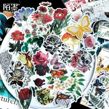 60 pc/pack Vintage Flowers Plant Cactus Stickers Diagram Fairy Tale Tropical Vibes Sticker Scrapbooking for Diary DIY Decoration
60 pc/pack Vintage Flowers Plant Cactus Stickers Diagram Fairy Tale Tropical Vibes Sticker Scrapbooking for Diary DIY Decoration