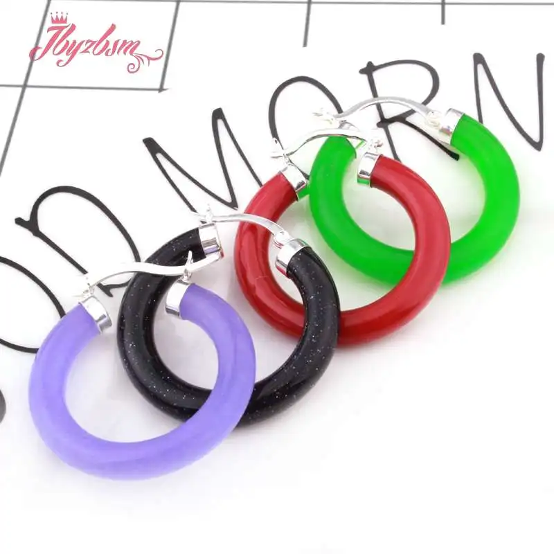 30mm Semicircle Stone Beads Tibetan Silver Trendy Fashion Jewelry Woman Gift Earclip Hoo ps Earrings 1 Pair Gift ,Free Shipping
30mm Semicircle Stone Beads Tibetan Silver Trendy Fashion Jewelry Woman Gift Earclip Hoo ps Earrings 1 Pair Gift ,Free Shipping