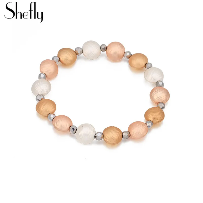 Women Stretch Strand Bracelet Colourful Round Crystal Charm Elastic Bracelet For Women &European Personality Accessories Jewelry
Women Stretch Strand Bracelet Colourful Round Crystal Charm Elastic Bracelet For Women &European Personality Accessories Jewelry