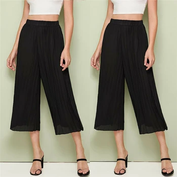 New Fashion Women Casual Loose Wide Legs Pants High Waist Female Summer Flare Stretch Pants Long Casual Trousers
New Fashion Women Casual Loose Wide Legs Pants High Waist Female Summer Flare Stretch Pants Long Casual Trousers