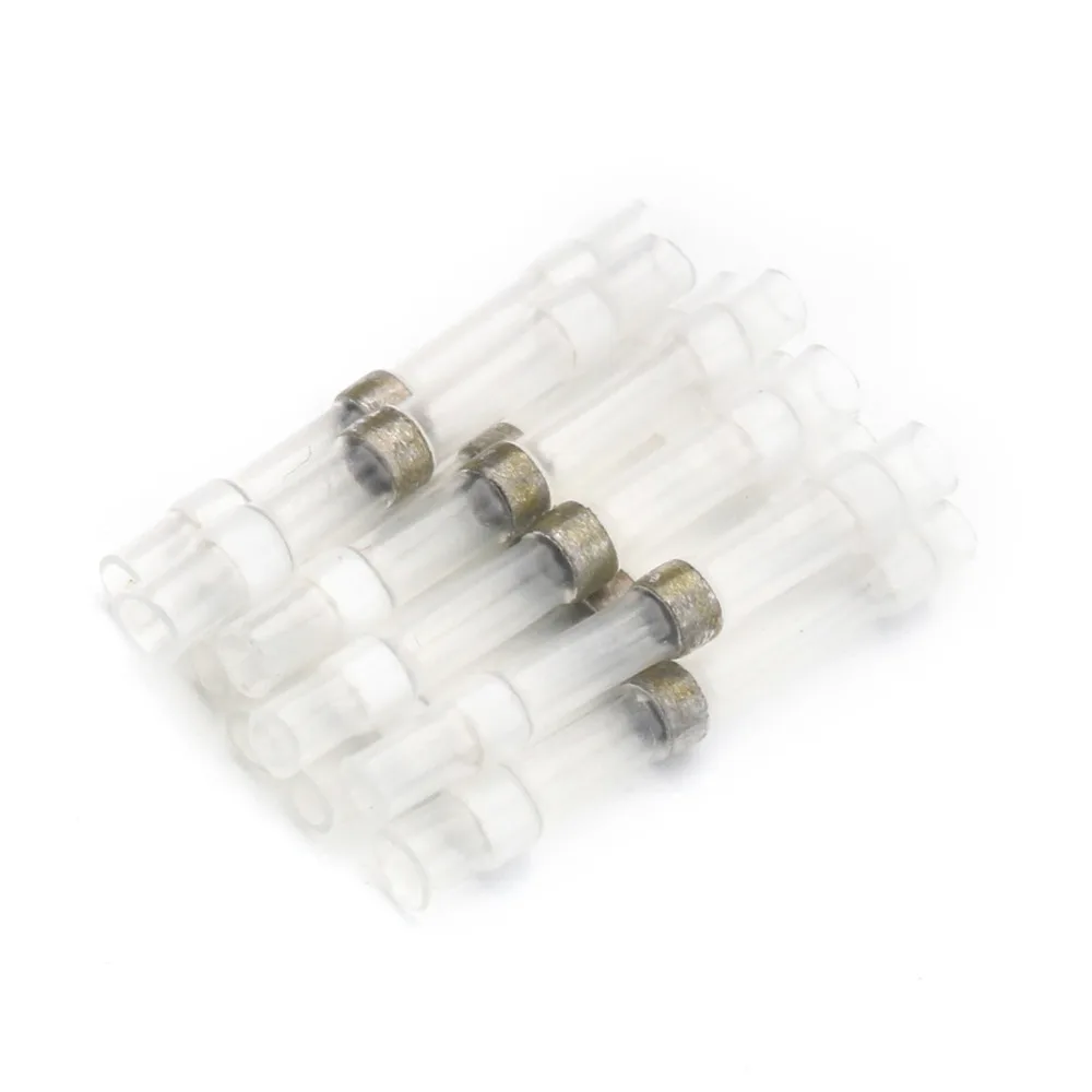 10/20/50Pcs Heat Shrink Terminals White Solder Sleeves Waterproof Wire Crimp Butt Terminal Connectors Electrical Connectors
10/20/50Pcs Heat Shrink Terminals White Solder Sleeves Waterproof Wire Crimp Butt Terminal Connectors Electrical Connectors