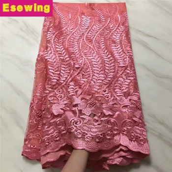 Peach 5 Yards African Lace Fabric High Quality Lace Nigerian Lace Fabrics Embroidery Tulle French Lace For Women Wedding Dress
Peach 5 Yards African Lace Fabric High Quality Lace Nigerian Lace Fabrics Embroidery Tulle French Lace For Women Wedding Dress