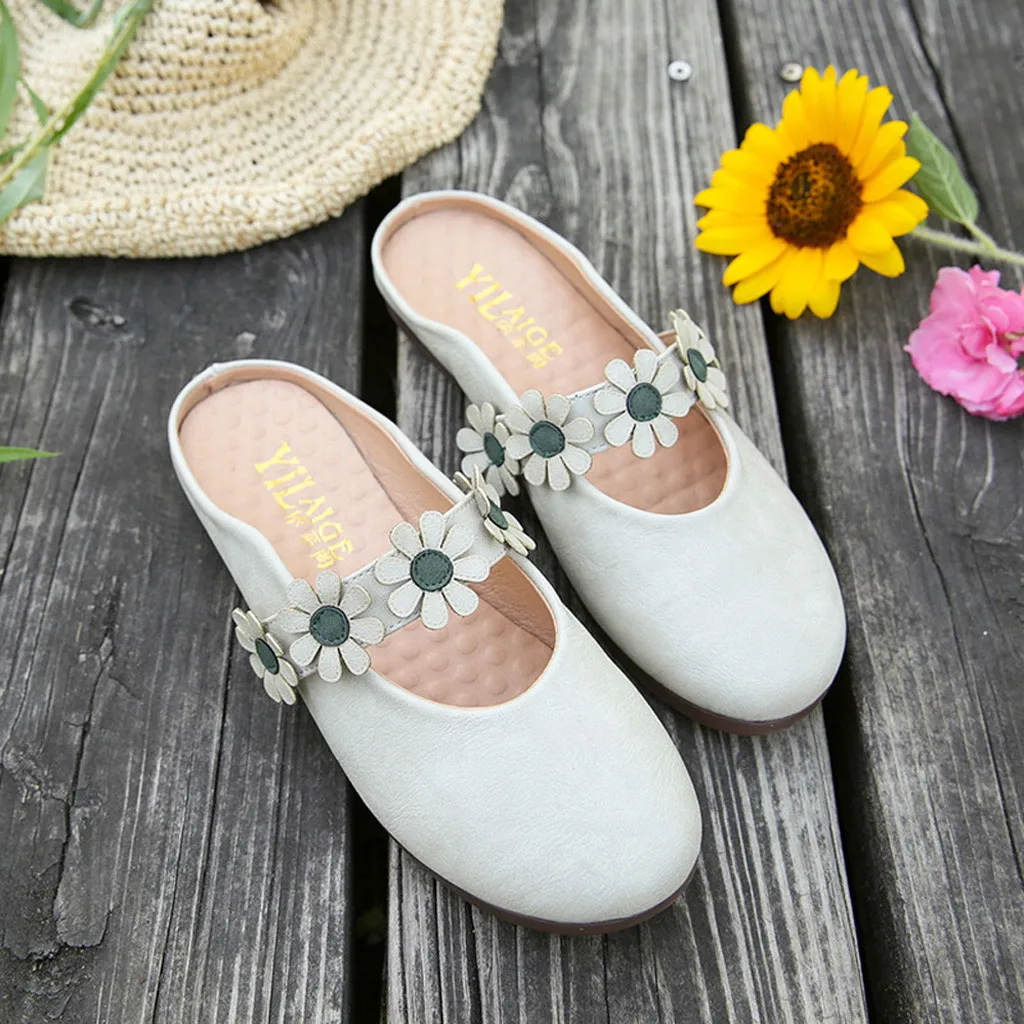 Summer slippers women shoes Slippers Versatile Flat Lazy Sandals Flower Single shoes woman flip flops #20190101
Summer slippers women shoes Slippers Versatile Flat Lazy Sandals Flower Single shoes woman flip flops #20190101