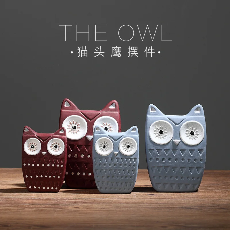 Ceramic Owl Decoration Creative Home Decorations Guanguan Desktop Animal Living Room Arts and Crafts desktop Ornament
Ceramic Owl Decoration Creative Home Decorations Guanguan Desktop Animal Living Room Arts and Crafts desktop Ornament