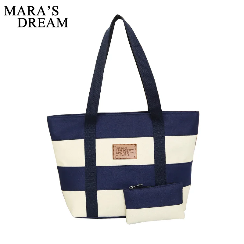 Image Mara s Dream 2017 Luxury Handbags Women Bags Designer High Quality Canvas Casual Tote Bags Shoulder Bags Female Bolsa Feminina