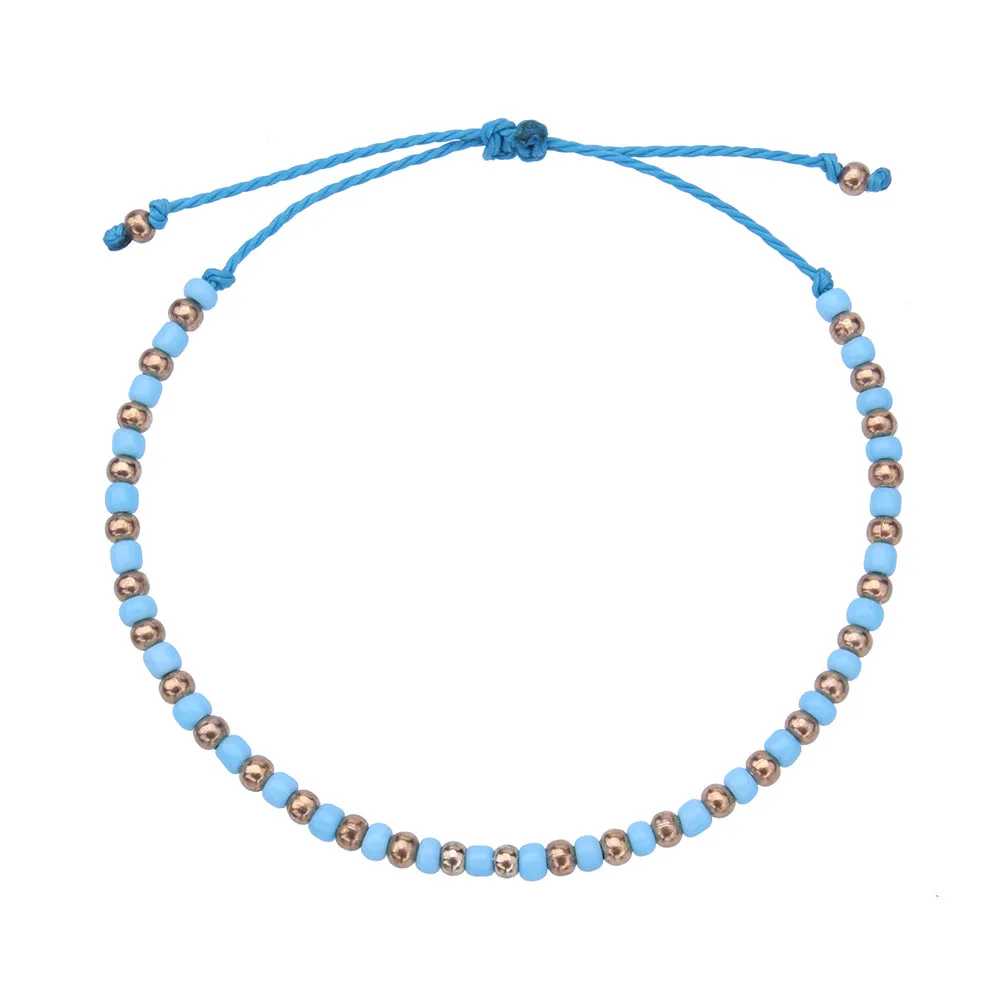 Environment Friendly waterproof waxed thread green glass Seed Bead Bracelet with brass beads friendship bracelets woman man kid 
Environment Friendly waterproof waxed thread green glass Seed Bead Bracelet with brass beads friendship bracelets woman man kid