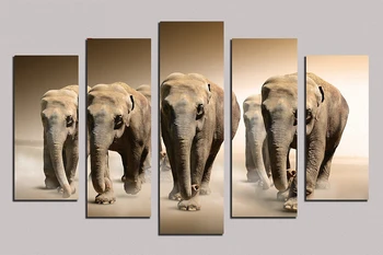 Special offer 5pcs about "Elephant group" oil painting print on canvas wall pictures for bedroom living room home decor RM5-065
Special offer 5pcs about "Elephant group" oil painting print on canvas wall pictures for bedroom living room home decor RM5-065