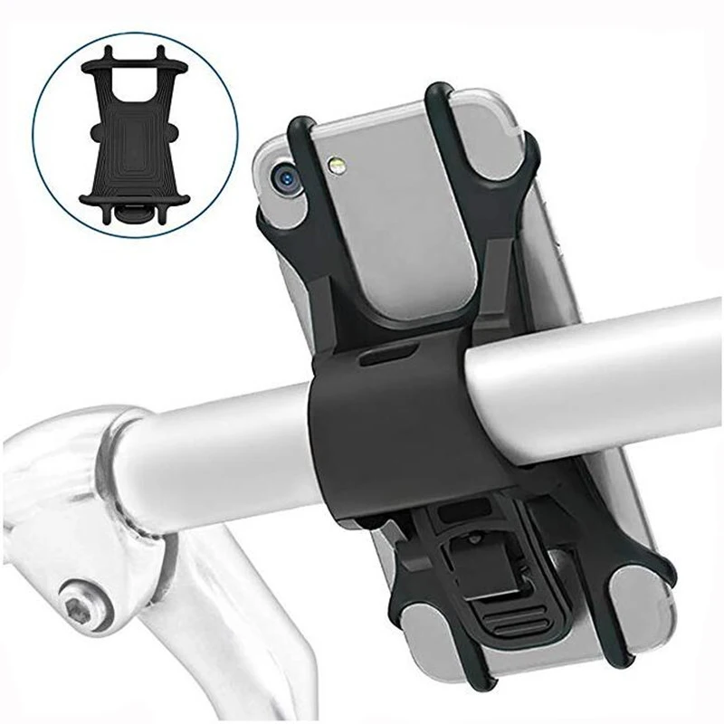 AYDAN Silicone Bike Phone Holder 4.0-6.0 inch Universal Smart Mobile Phone Bike Handlebar Clip Stand GPS Mount Bracket
AYDAN Silicone Bike Phone Holder 4.0-6.0 inch Universal Smart Mobile Phone Bike Handlebar Clip Stand GPS Mount Bracket