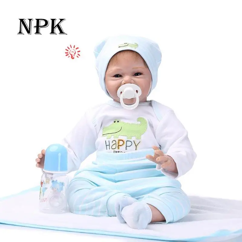 55cm Soft Silicone Doll Reborn Baby 22" Toy For Girls Newborn Girl Baby Birthday Gift For Child Bedtime Early Education
55cm Soft Silicone Doll Reborn Baby 22" Toy For Girls Newborn Girl Baby Birthday Gift For Child Bedtime Early Education