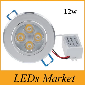 Silver/White CREE 12W Dimmable Led Recessed Downlights 900lm 60 Angle Led Ceiling Light cabinet Lamp AC 110-240V CE ROHS UL SAA
Silver/White CREE 12W Dimmable Led Recessed Downlights 900lm 60 Angle Led Ceiling Light cabinet Lamp AC 110-240V CE ROHS UL SAA
