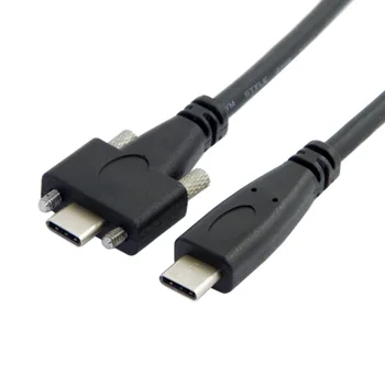 Chenyang USB-C USB 3.1 Type-C Dual Screw Locking to USB-C 10Gbps Data Cable Panel Mount Type 1.2m
Chenyang USB-C USB 3.1 Type-C Dual Screw Locking to USB-C 10Gbps Data Cable Panel Mount Type 1.2m