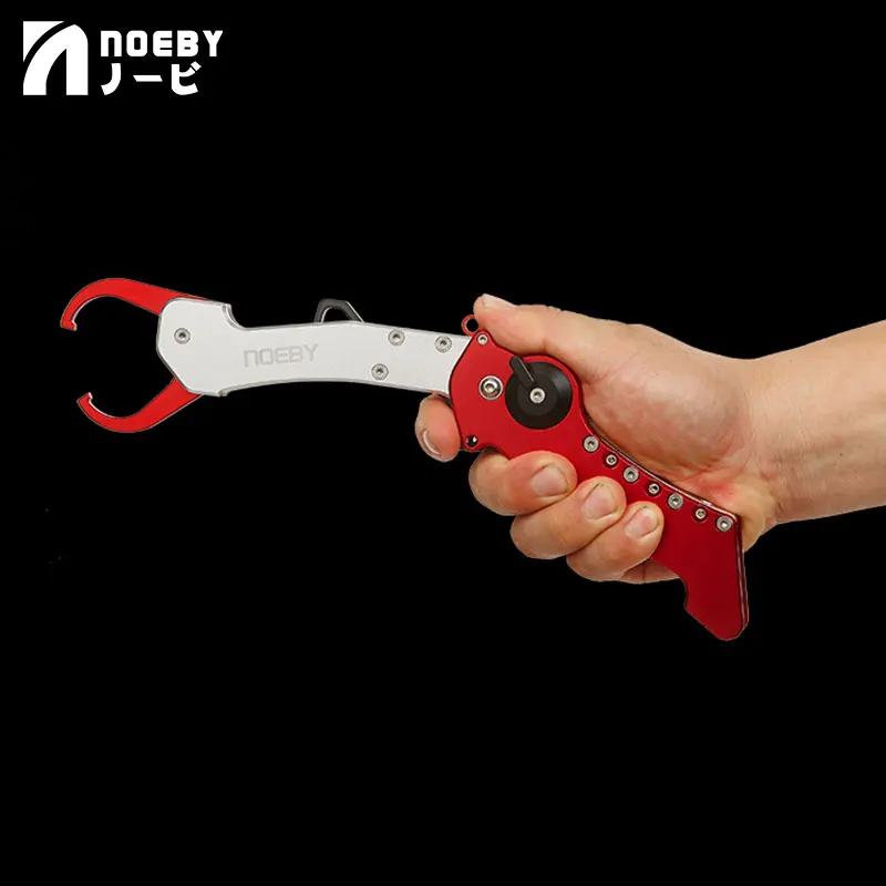 NOEBY Foldable Fishing Grip Red&Bule Aluminum Alloy Fishing Grip Split Cutters Fishing Holder Tackle Fishing Pliers 280mm/175g
NOEBY Foldable Fishing Grip Red&Bule Aluminum Alloy Fishing Grip Split Cutters Fishing Holder Tackle Fishing Pliers 280mm/175g