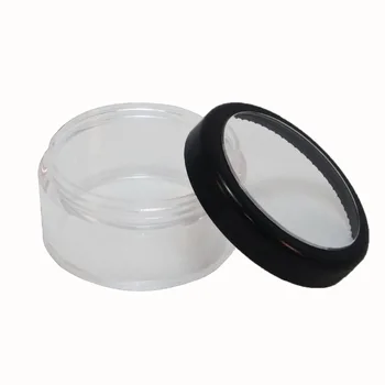5 Pcs 30 gr Window Black Rim Cap Travel Sample Size Case w Plastic Clear Jar Storage (AY81(30)W-C=5pcs) 
5 Pcs 30 gr Window Black Rim Cap Travel Sample Size Case w Plastic Clear Jar Storage (AY81(30)W-C=5pcs)