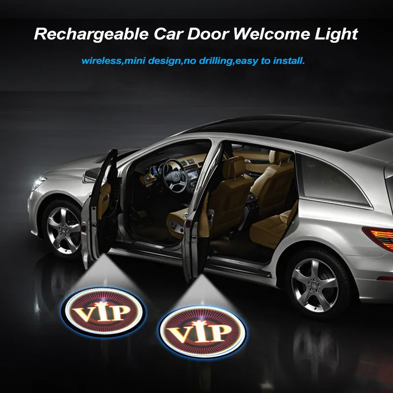 rechargeable car welcome light