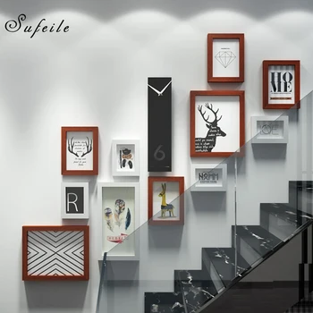 SUFEILE 11pcs/set Combination frame European Clinker combination frame Modern living room decorated with photo wall 17Q4D30
SUFEILE 11pcs/set Combination frame European Clinker combination frame Modern living room decorated with photo wall 17Q4D30