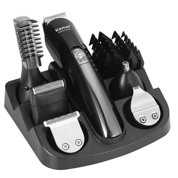 Kemei 6 in 1 Professional Razor Hair Trimmer Rechargeable Men Beard Ear Nose Hair Clipper Shaver Electric Hair Cut Machine Razor
Kemei 6 in 1 Professional Razor Hair Trimmer Rechargeable Men Beard Ear Nose Hair Clipper Shaver Electric Hair Cut Machine Razor