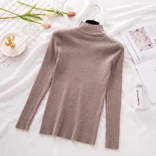 New Turtleneck Knitted Sweater Female Casual Pullover Women Autumn Winter Tops Korean Sweaters Fashion 2020 Women Sweater Jumper
New Turtleneck Knitted Sweater Female Casual Pullover Women Autumn Winter Tops Korean Sweaters Fashion 2020 Women Sweater Jumper