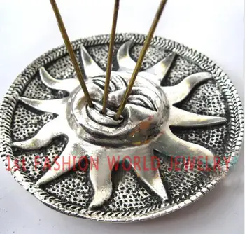 Free Shipping Tibetan Incense Burner Holder - The SUN- 3 Slot for Incense Sticks -9.5cm Diameter sandalwood
Free Shipping Tibetan Incense Burner Holder - The SUN- 3 Slot for Incense Sticks -9.5cm Diameter sandalwood