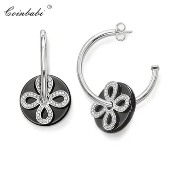 Hoop Earrings Love Knot Gift For Women Ts High Quality Earring Thomas Style Heart Rebel 925 Sterling Silver Fashion Jewelry
Hoop Earrings Love Knot Gift For Women Ts High Quality Earring Thomas Style Heart Rebel 925 Sterling Silver Fashion Jewelry